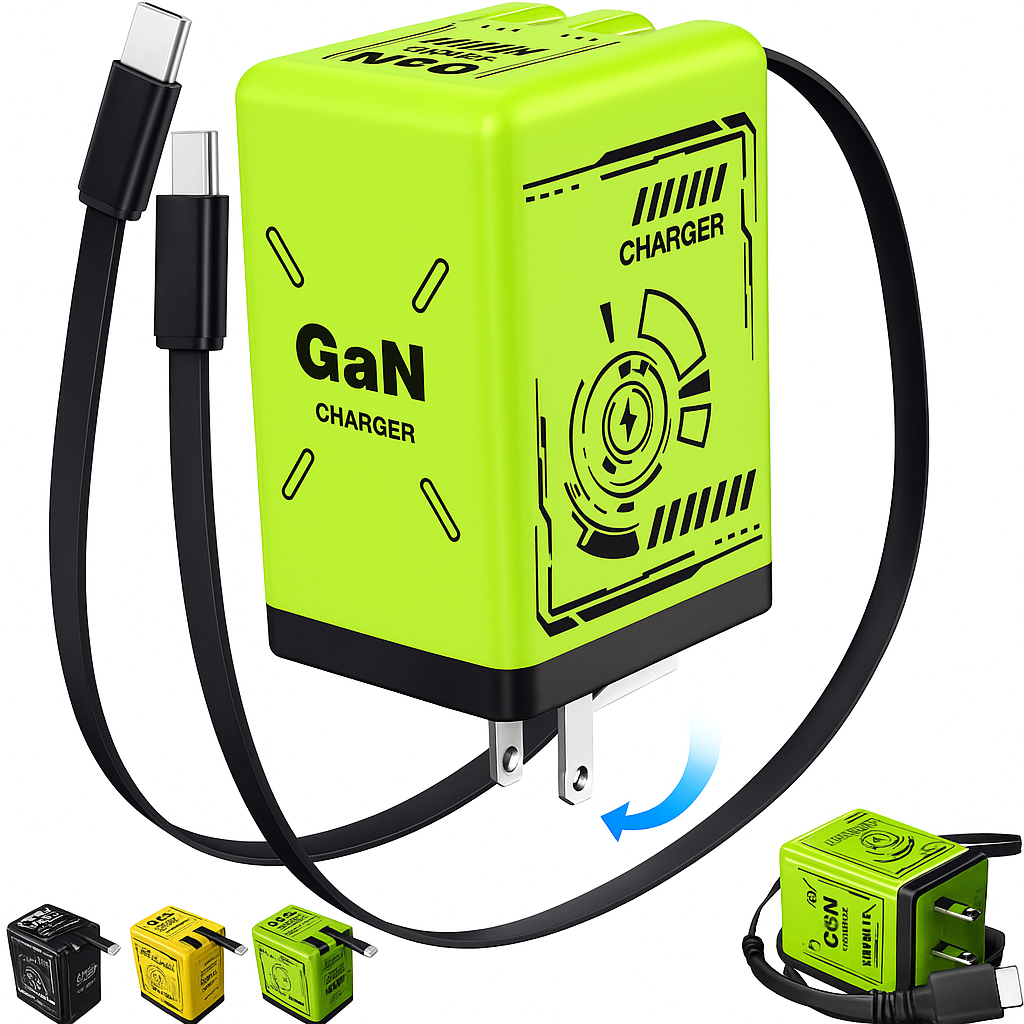 2-in-1 GaN 120w Fast Charger,