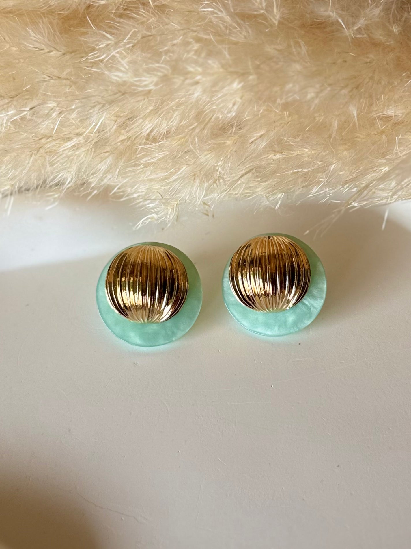 Colorful Round Earrings