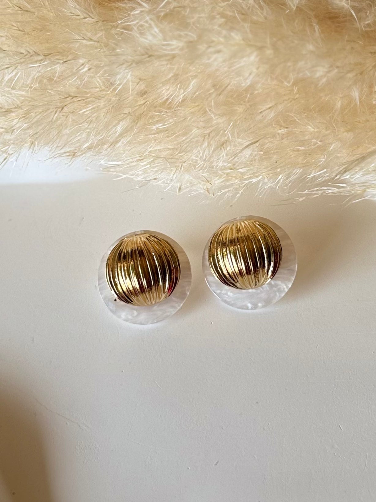 Colorful Round Earrings