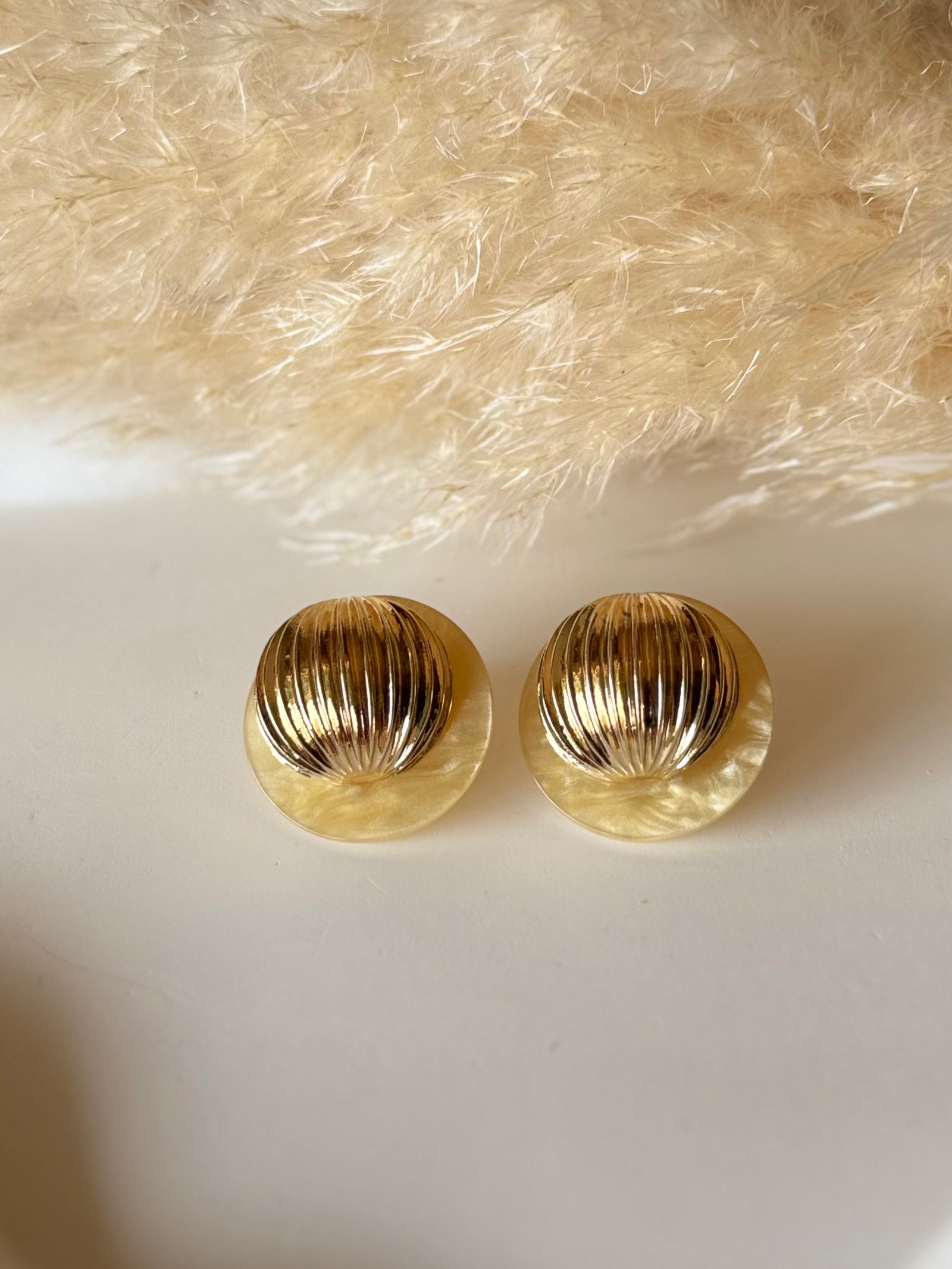 Colorful Round Earrings