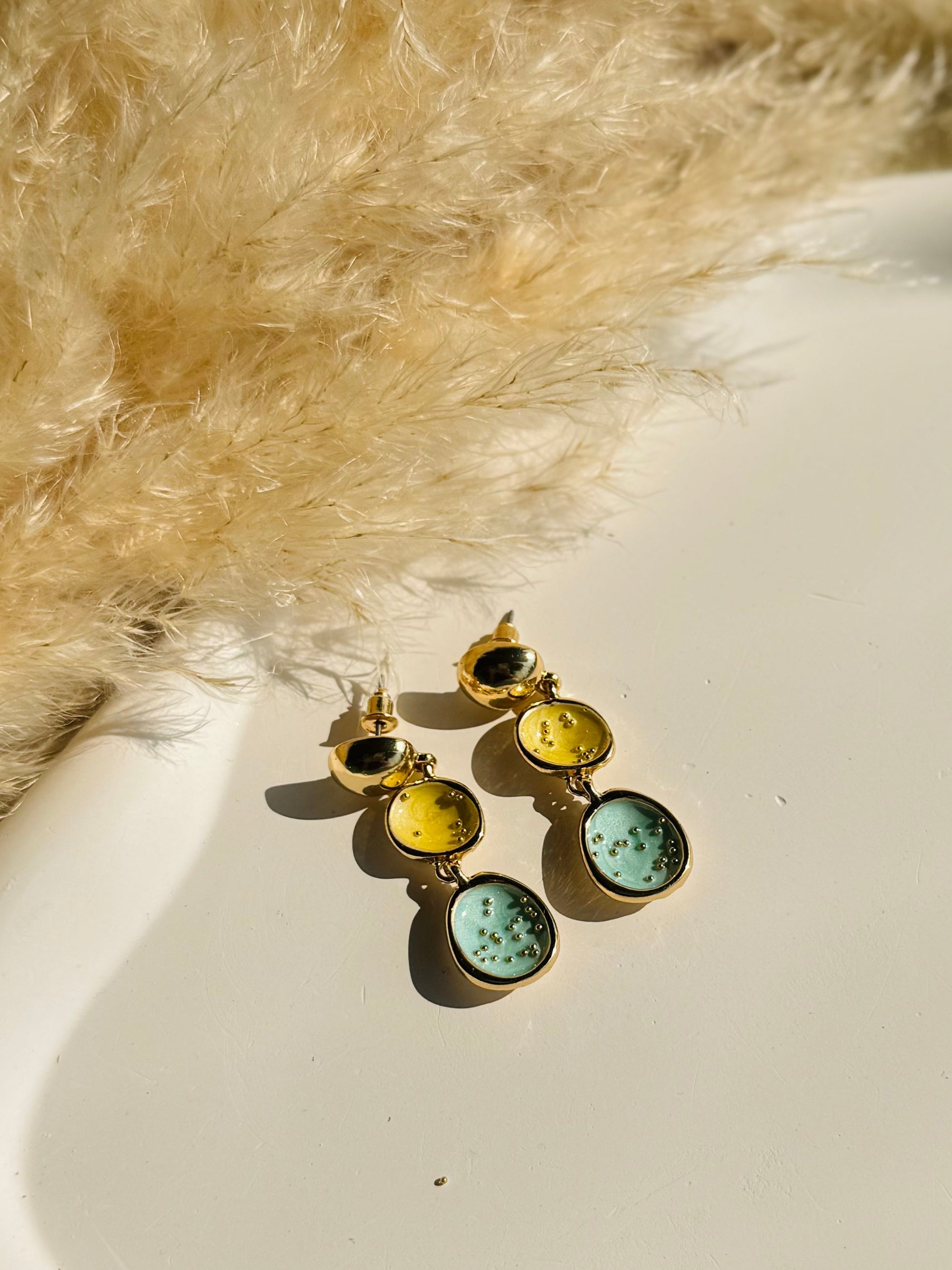 Beaded Charm Danglers