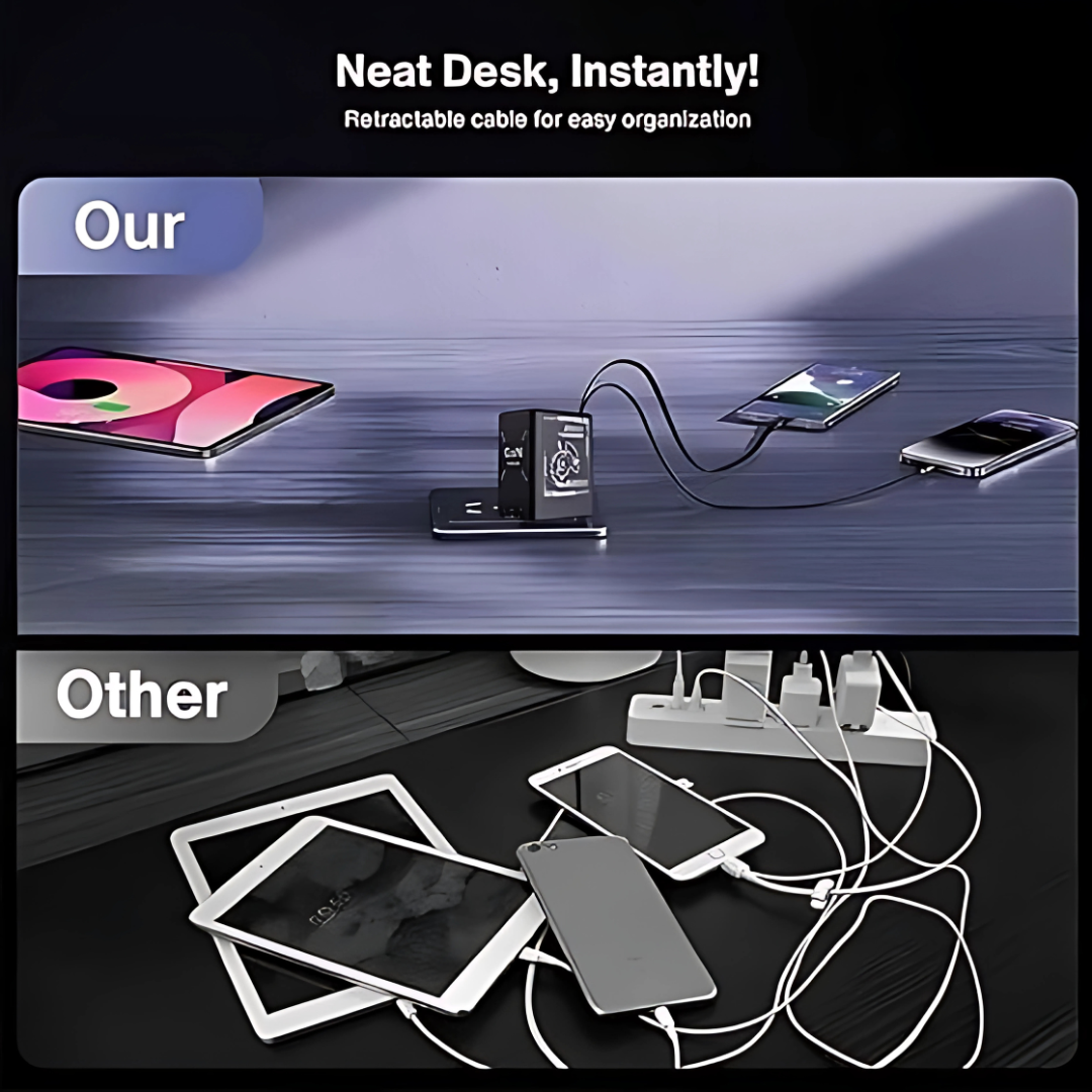 2-in-1 GaN 120w Fast Charger,