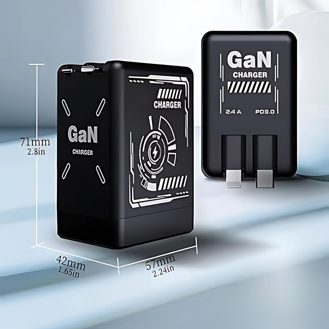 2-in-1 GaN 120w Fast Charger,