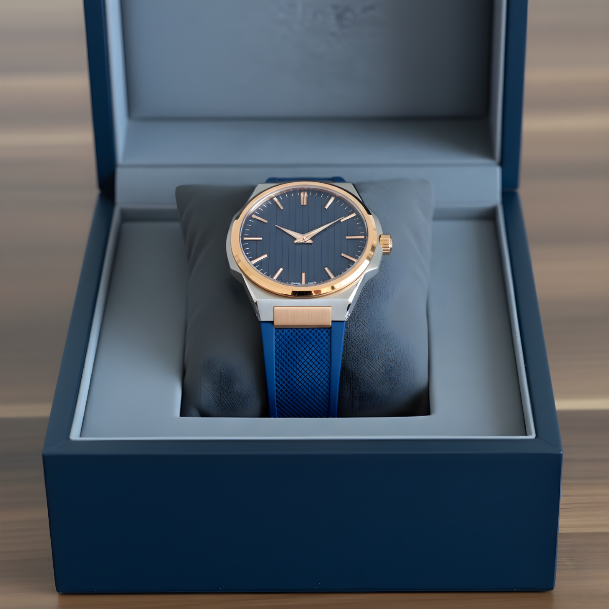 The Monarch Blue Edge Watch
