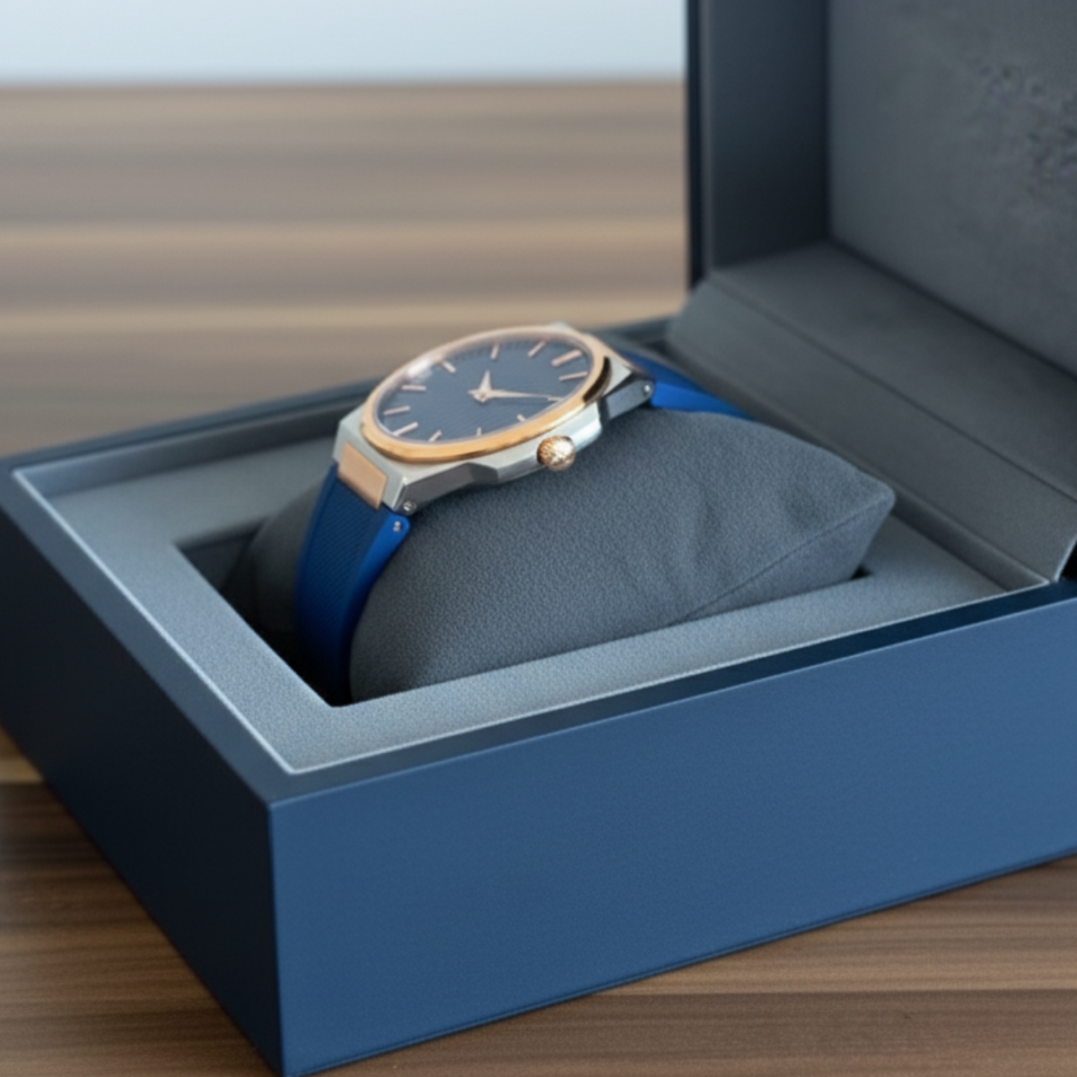 The Monarch Blue Edge Watch
